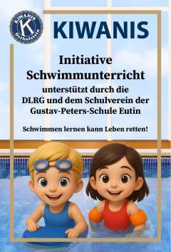 Initative Kiwanis Schwimmen lernen
