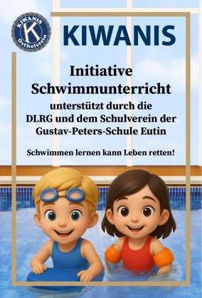 Initative Kiwanis Schwimmen lernen