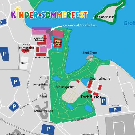 Ortskarte Kinder-Sommerfest