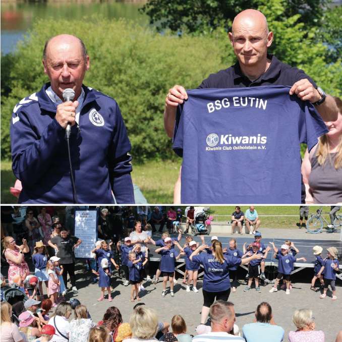 Kiwanis Spende BSG Kindertanz